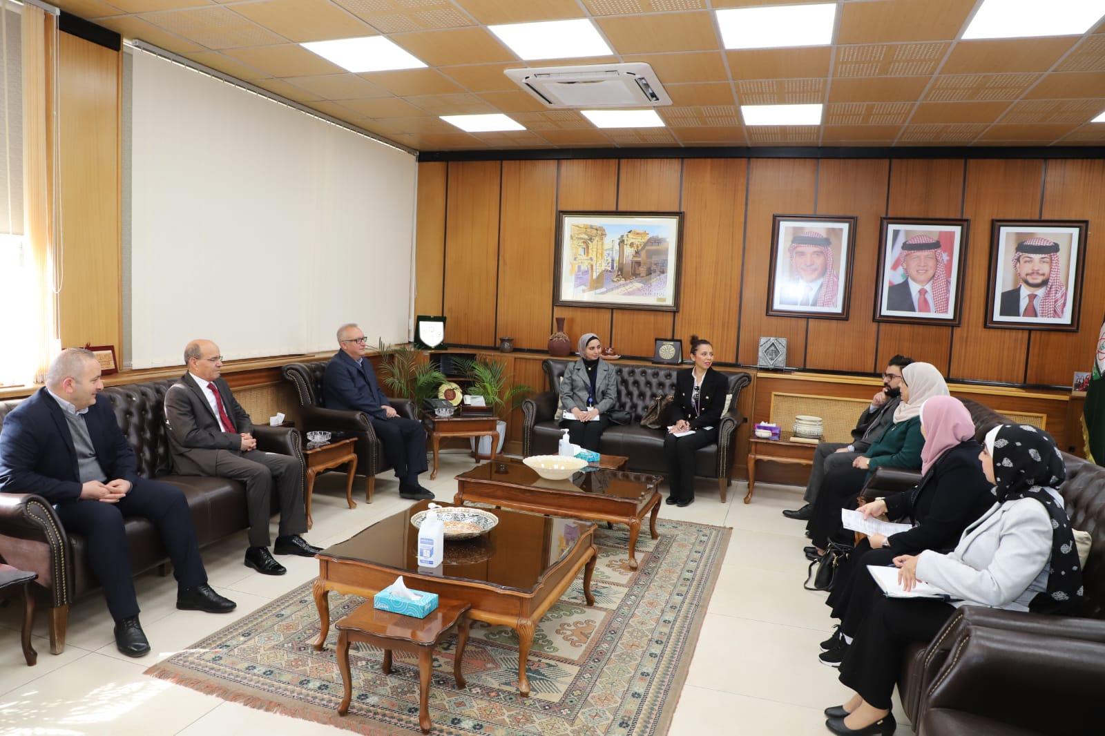 Yarmouk and the British Council Discuss Accrediting the University as a Center for Holding the IELTS Exam in the Northern Region