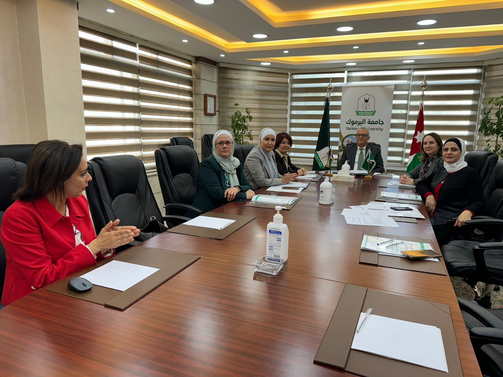 اليرموك: مجلس مركز الأميرة بسمة لدراسات المرأة الأردنية يعقد اجتماعه الأول