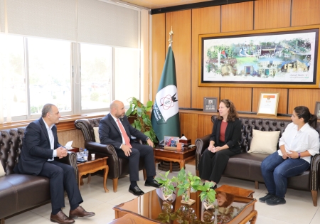 "اليرموك" والوكالة الألمانية للتعاون الدولي تواصلان التعاون و"توظيف الرياضة من أجل التنمية" وبناء قدرات الطلبة التطبيقية