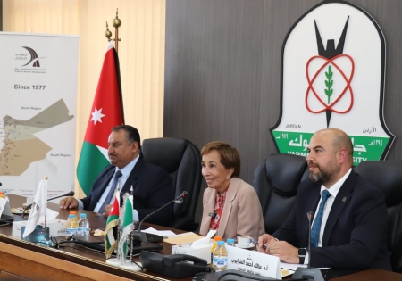 الأميرة بسمة بنت طلال تزور "اليرموك".. وتُوقع مذكرة تفاهم بين الجامعة والصندوق الأردني الهاشمي للتنمية البشرية- صور