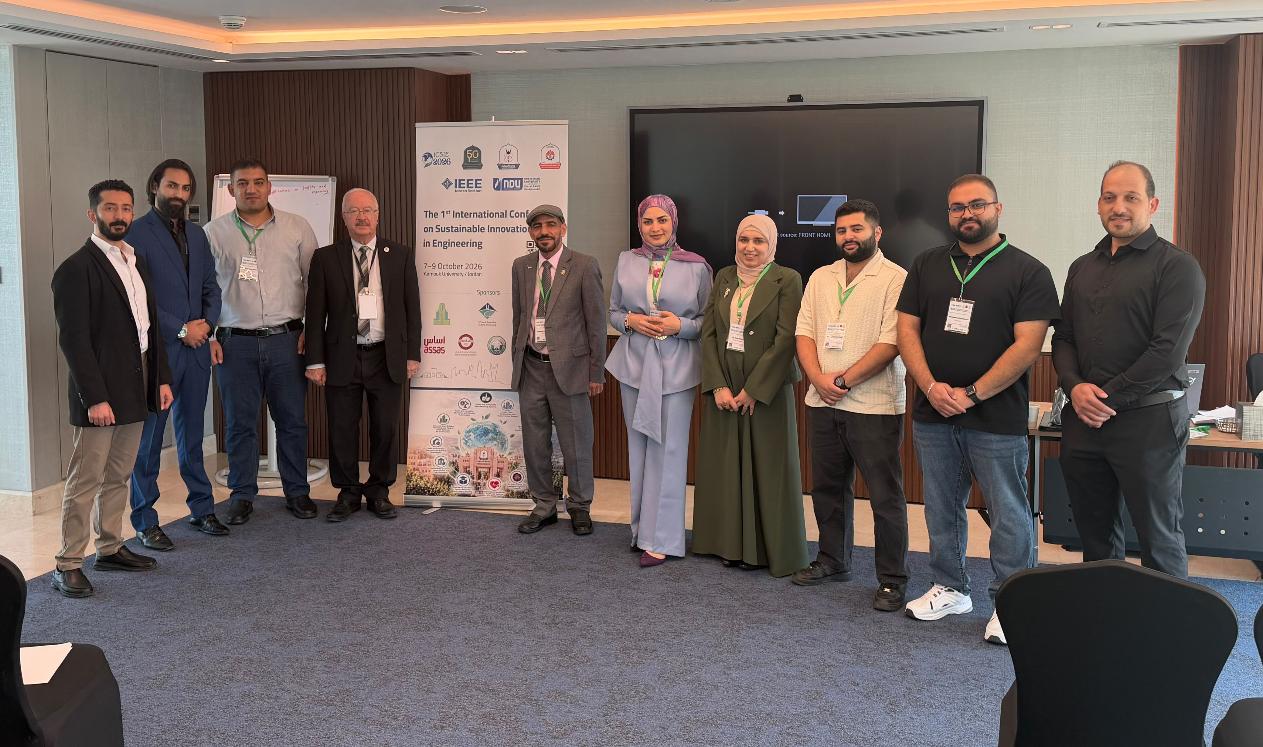 "اليرموك": مؤتمر "الابتكار المستدام في الهندسة" يوصي بتعزيز البحث التطبيقي والشراكة مع الصناعة لخدمة المجتمع و قطاعات الإنتاج