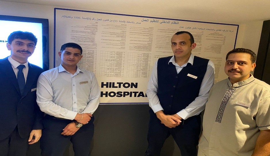 The Faculty of Tourism and Hotels Continues Implementing the Employment-Oriented Training Program for Students of the Tourism and Travel and Hotel Management Departments