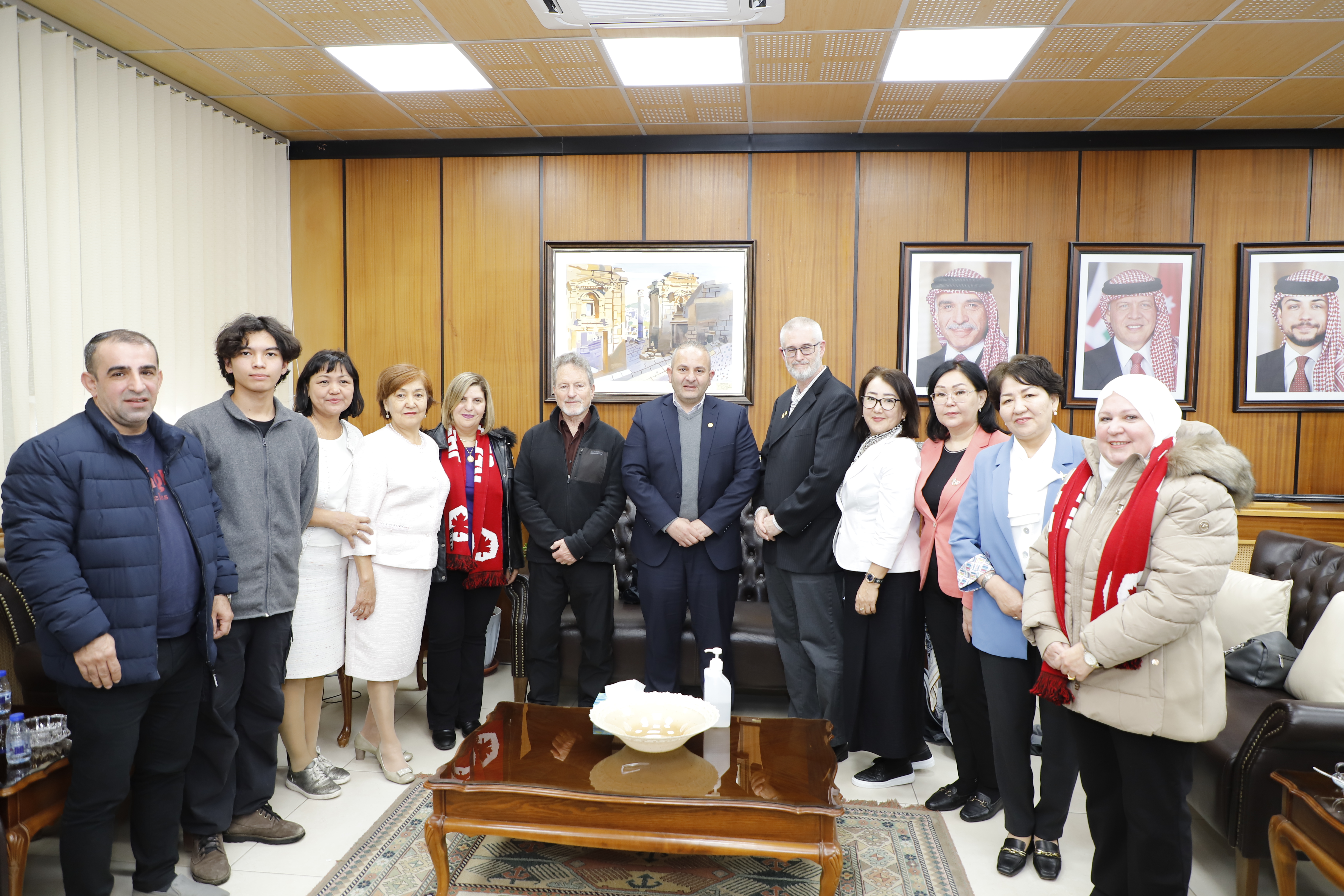 A Delegation from the REACH Project for Refugees Visits Yarmouk