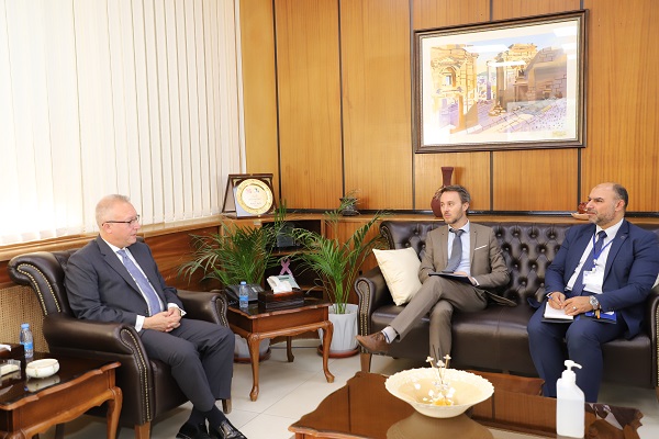 A Delegation from the European Union Mission to the Kingdom Visits Yarmouk