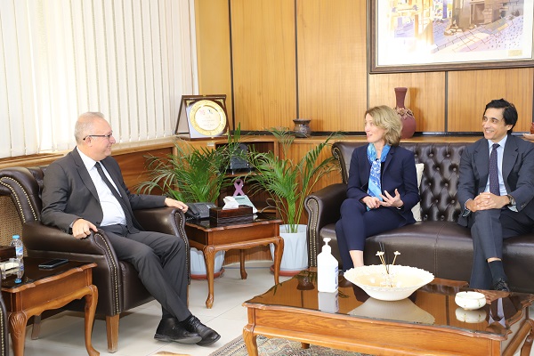 The CEO of IREX Visits Yarmouk