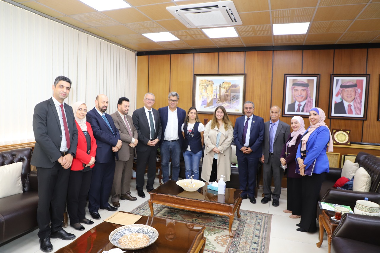 A Spanish Delegation Visits Yarmouk and Participates in the Activities of the Spanish Language Day