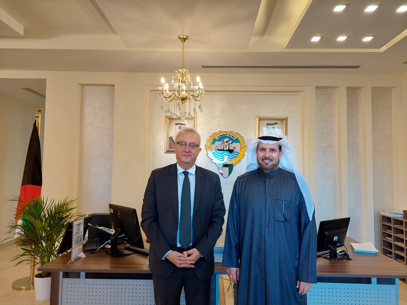 Cooperation between Yarmouk and the Kuwaiti Cultural Office in Amman
