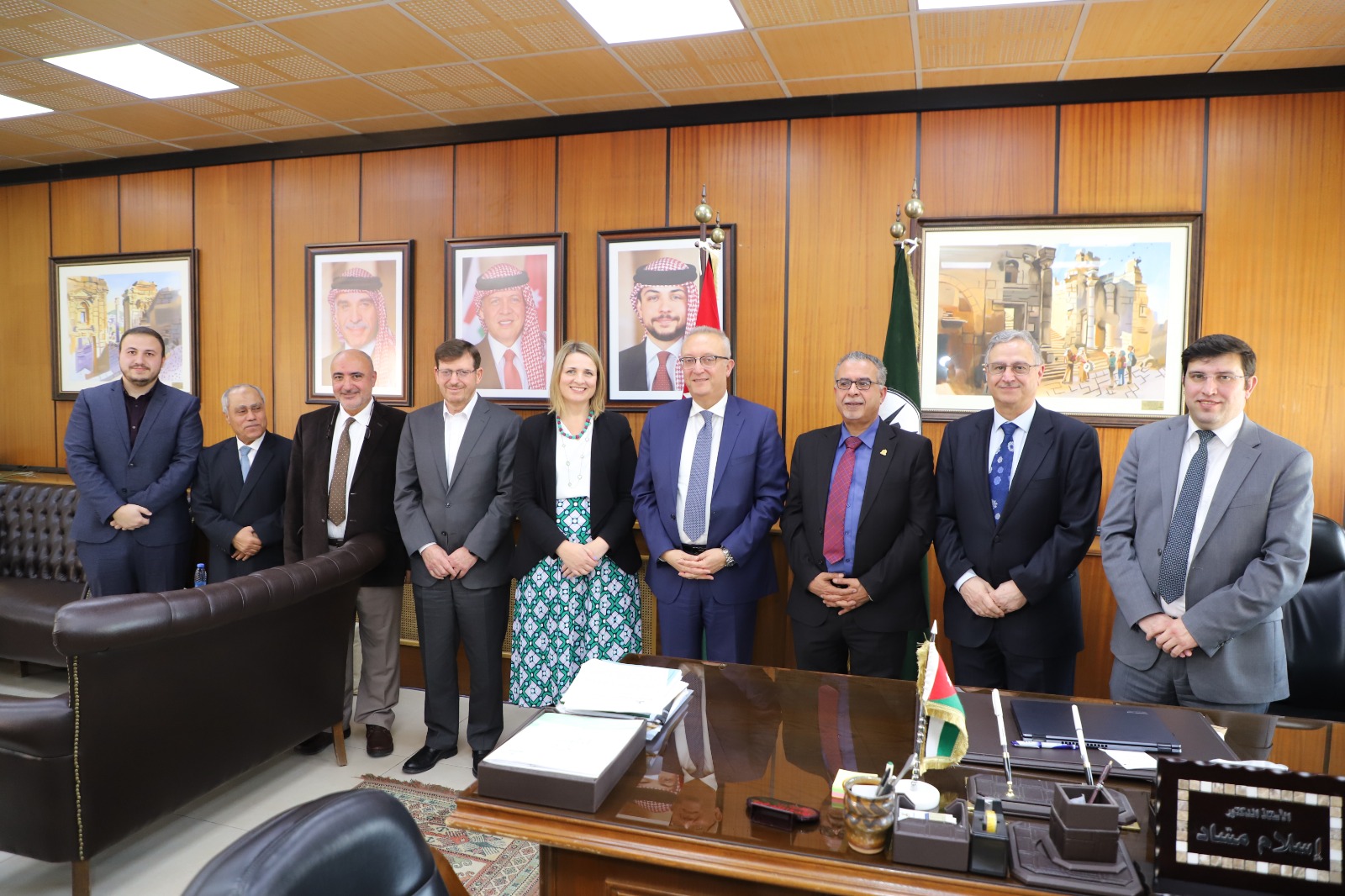 The Irish Ambassador Visits Yarmouk