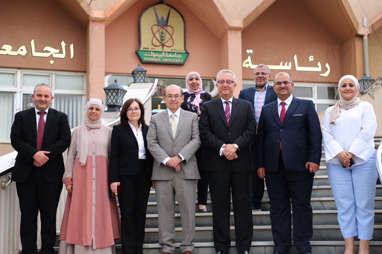 President of the world Federation for Medical Education (WFME) visits Yarmouk