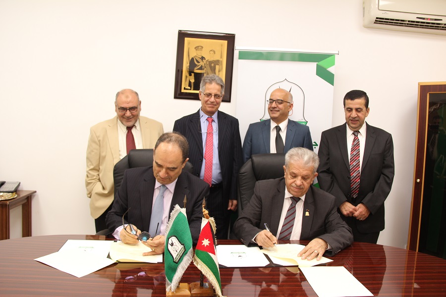 اتفاقية تعاون بين اليرموك ومعهد الدوحة للدراسات العليا 1