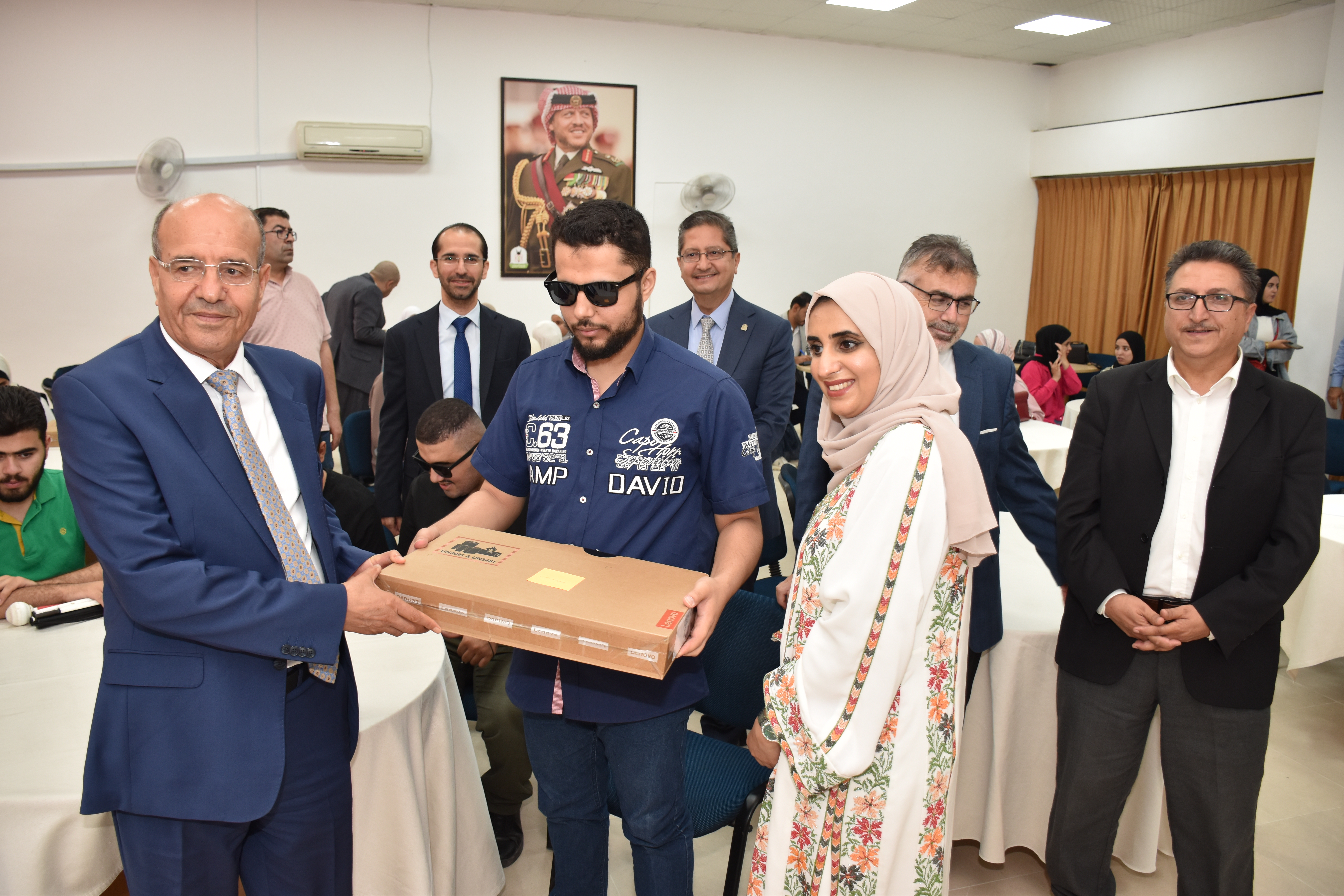 "اليرموك": إطلاق مبادرة "بصير تيك" لدمج الطلبة المكفوفين بالعملية التعليمية باستخدام التكنولوجية الحديثة- صور