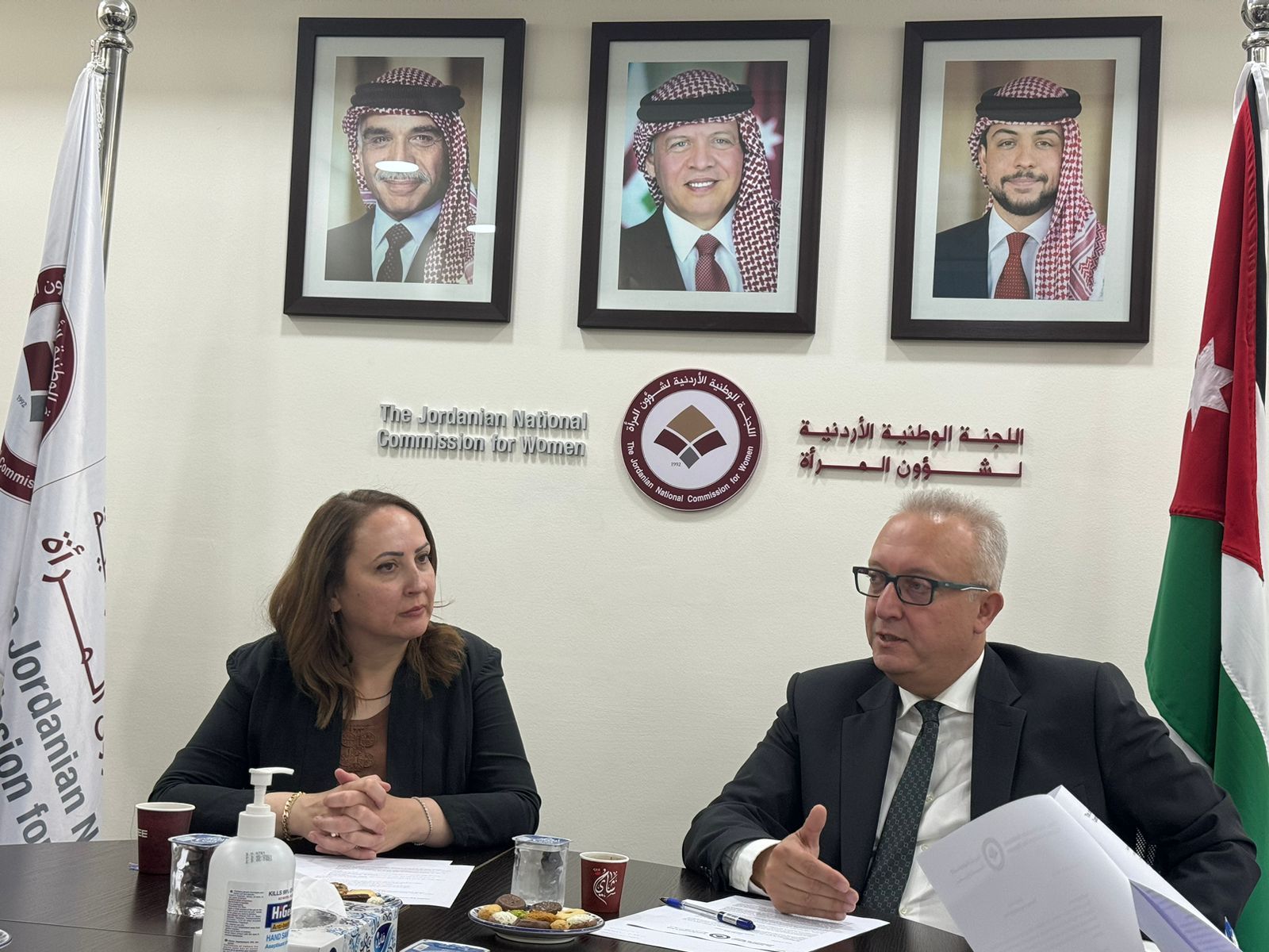 مسّاد والعلي يبحثان تعزيز علاقات الشراكة بين "اليرموك" و"اللجنة الوطنية لشؤون المرأة"
