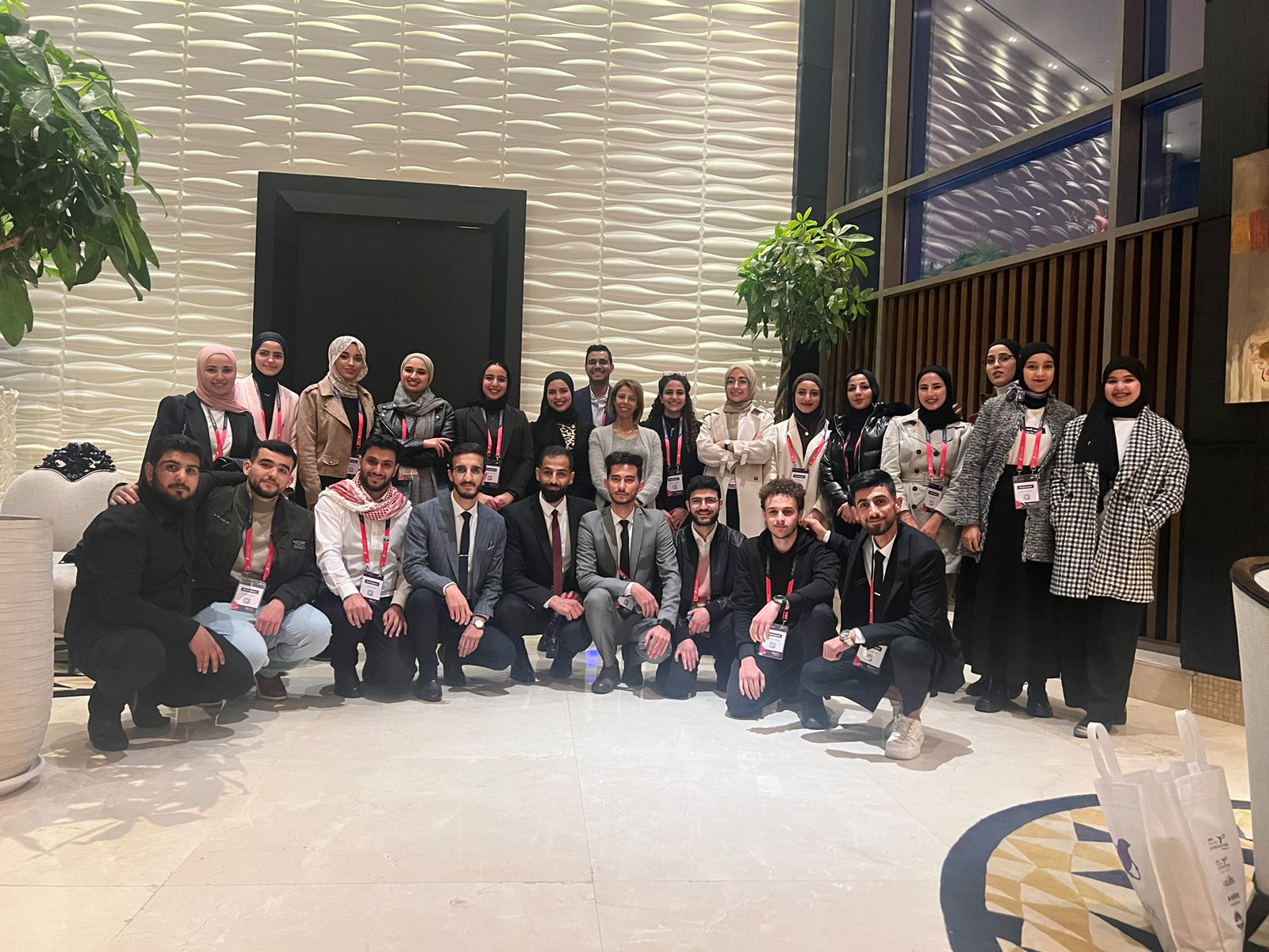 "حجاوي اليرموك" تشارك في مؤتمر الشرق الأوسط للطلبة والمهنين الشباب