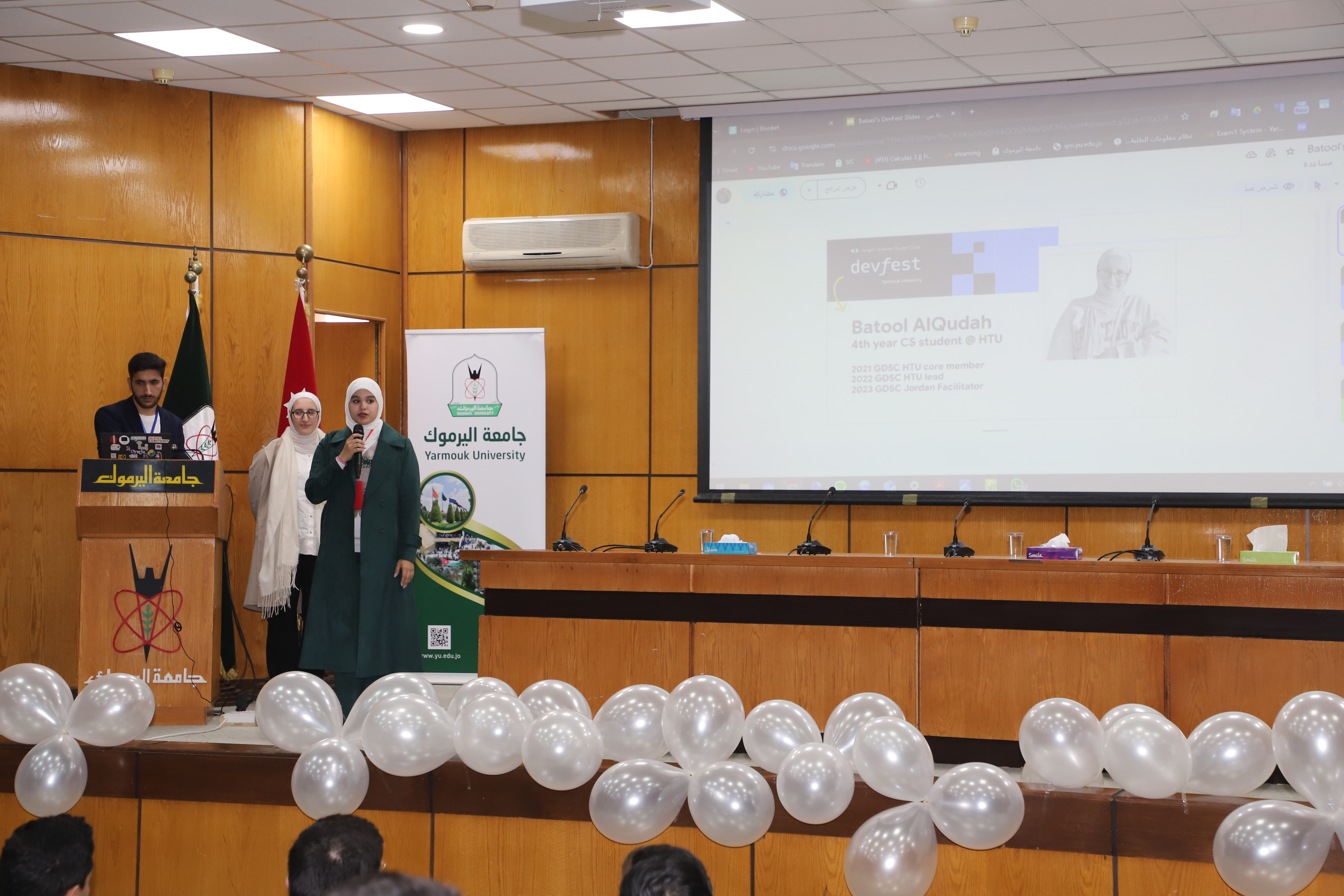 نادي مطوري جوجل في "الحجاوي" ينظم فعالية بعنوان DevFest on campus على مستوى الجامعات الأردنية