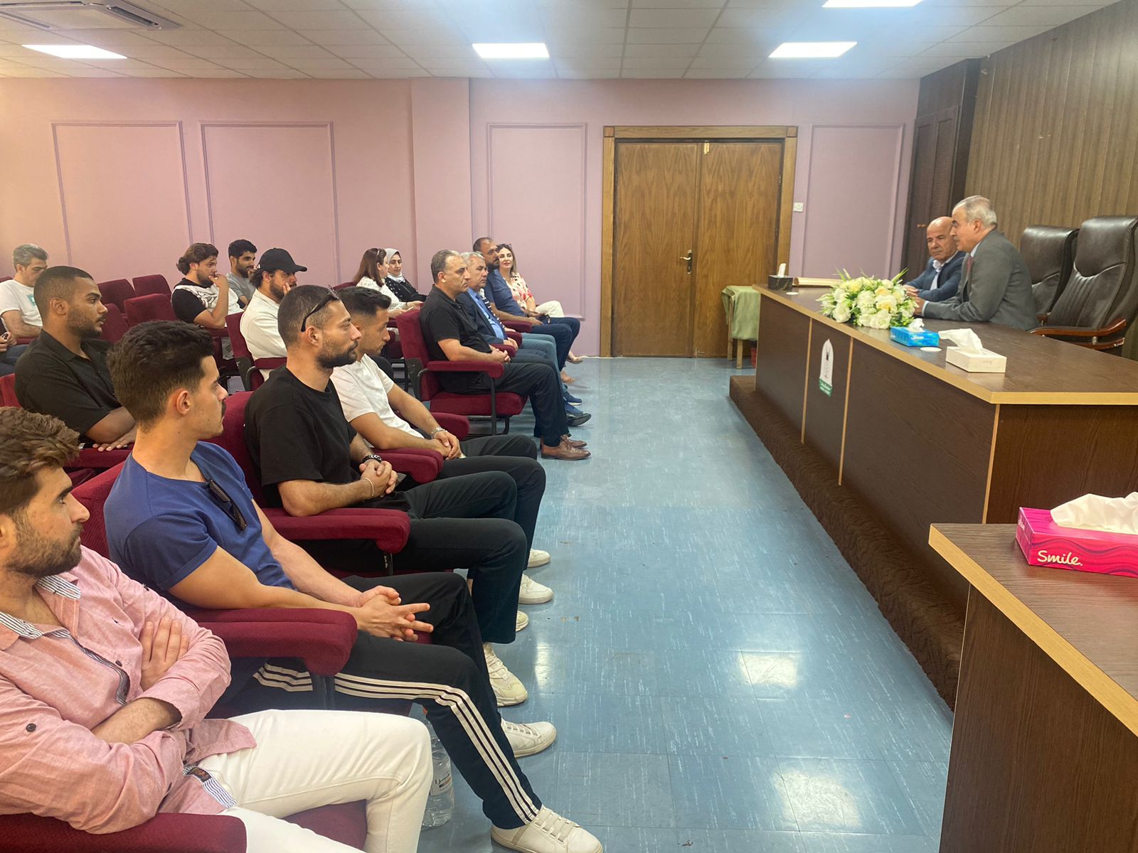 "رياضة اليرموك" تعقد دورة تدريبية في العلاج الطبيعي لطلبة الجامعة