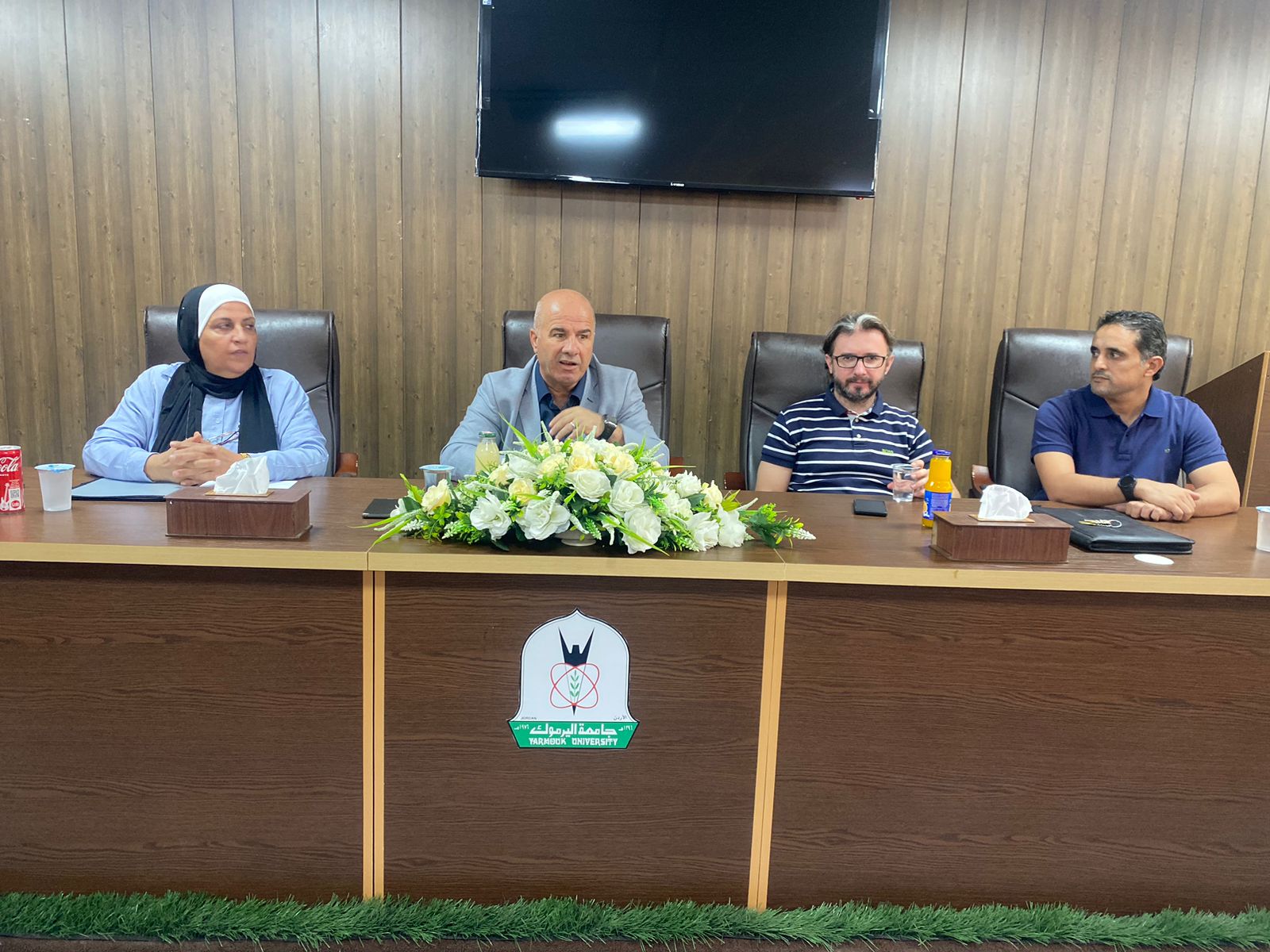 "رياضة اليرموك" تنظم اجتماعاً تنسيقياً لطلبة مساق التربية العملية والتدريب الميداني   